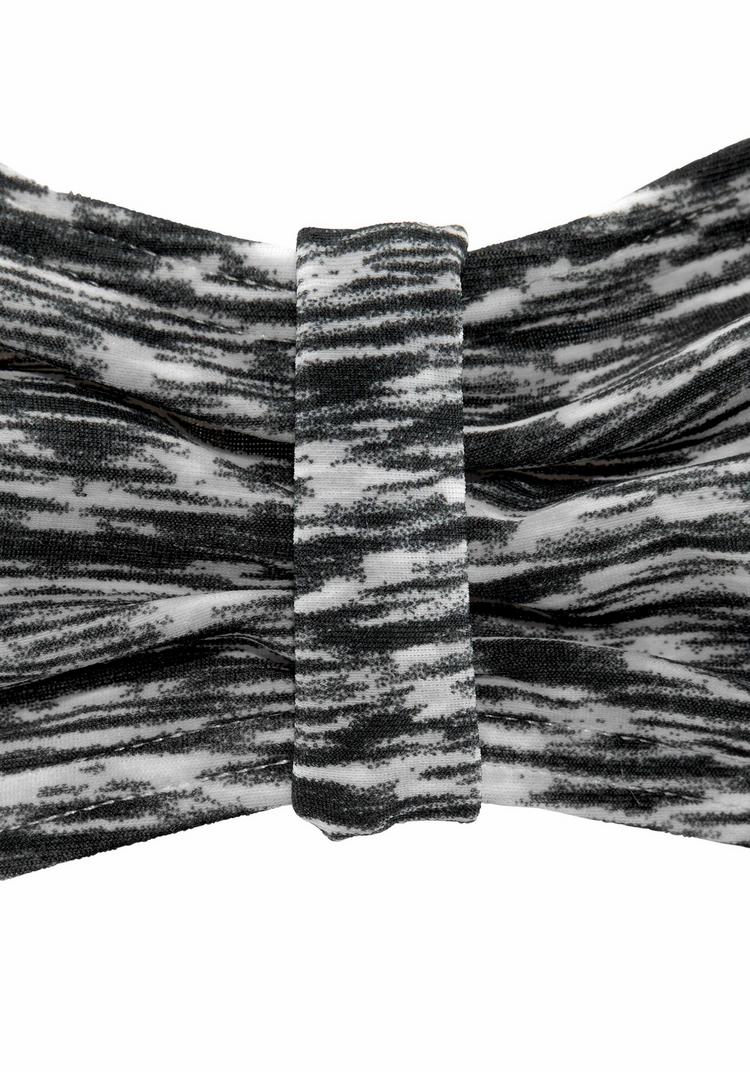 VENICE BEACH VENICE BEACH Bandeau-Bikini Bikini Set Damen - schwarz-wei&szlig; - 1 | SportScheck