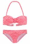 VENICE BEACH Bandeau-Bikini Bikini Set Damen - hummer-wei&szlig;