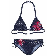 VENICE BEACH Triangel-Bikini Bikini Set Damen marine