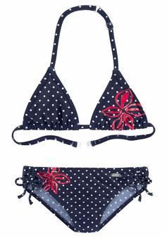 VENICE BEACH Triangel-Bikini Bikini Set Damen marine
