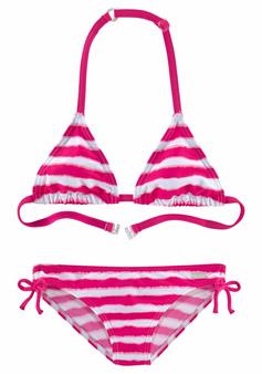 Buffalo Triangel-Bikini Bikini Set Damen pink