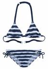 Buffalo Triangel-Bikini Bikini Set Damen - blau