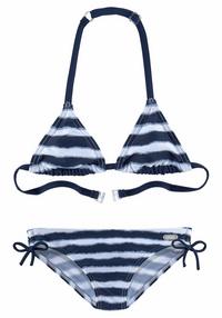 Buffalo Triangel-Bikini Bikini Set Damen - blau