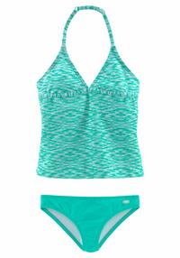 VENICE BEACH Tankini Bikini Set Damen - mint-wei&szlig;
