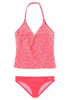 VENICE BEACH Tankini Bikini Set Damen hummer-weiß