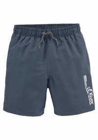S.OLIVER Badeshorts Badehose Herren - marine