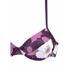Rückansicht von Lascana Bügel-Bikini Bikini Set Damen lila-bedruckt
