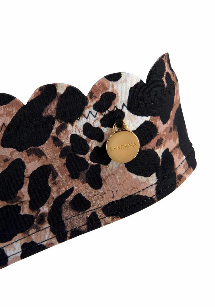 Lascana Lascana Bikini-Hose Bikini Hose Damen - braun-bedruckt - 0 | SportScheck