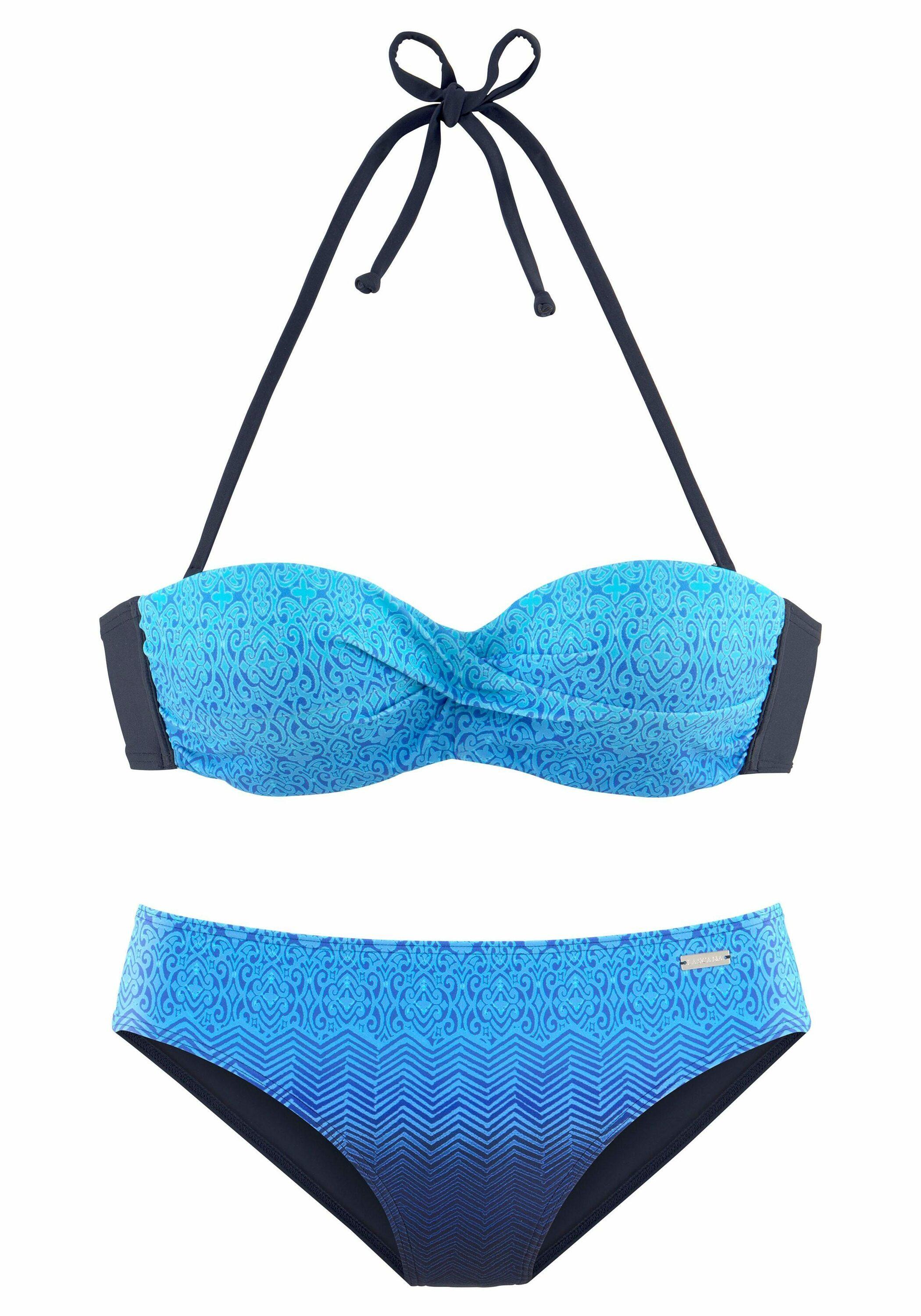 Lascana Bikini Set Damen Blau Im Online Shop Von SportScheck Kaufen