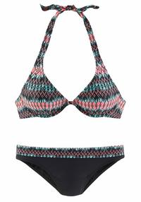 homeboy B&uuml;gel-Bikini Bikini Set Damen - schwarz-rosa