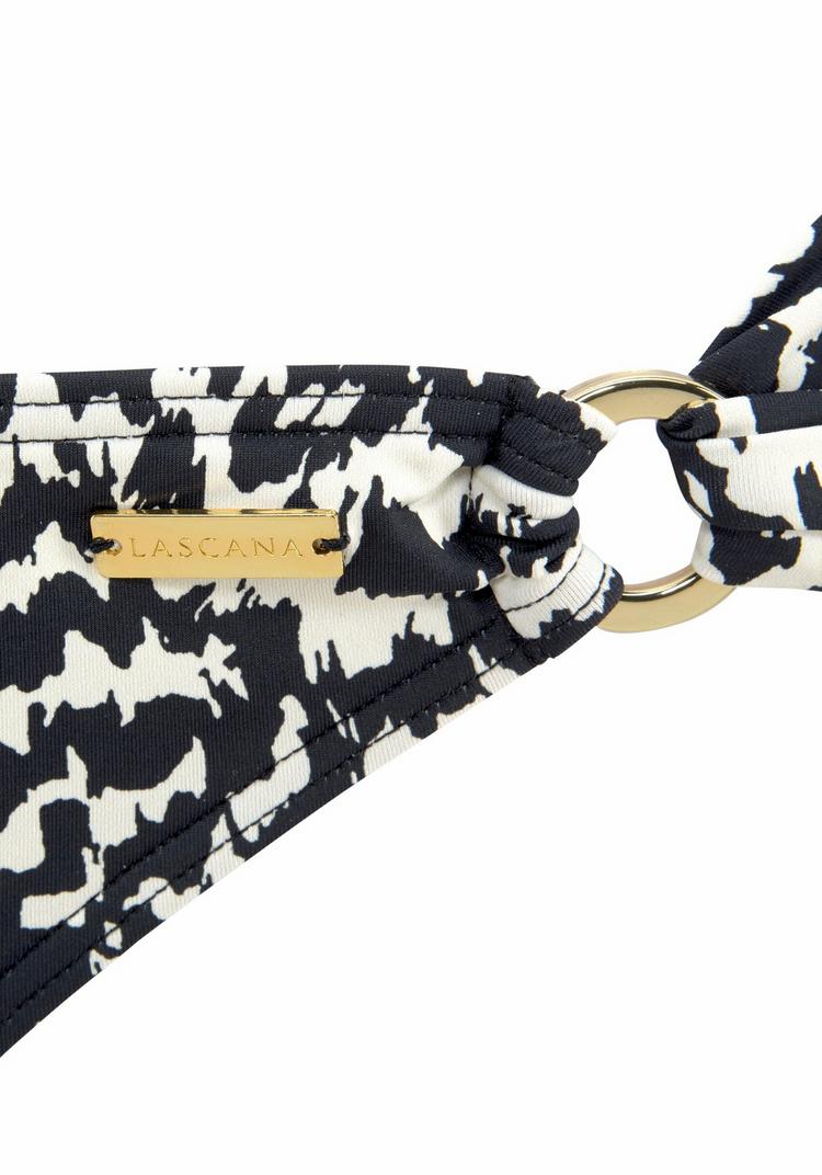 Lascana Lascana Bikini-Hose Bikini Hose Damen - schwarz-creme - 0 | SportScheck