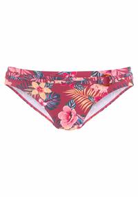 S.OLIVER Bikini-Hose Bikini Hose Damen - rostrot-bedruckt