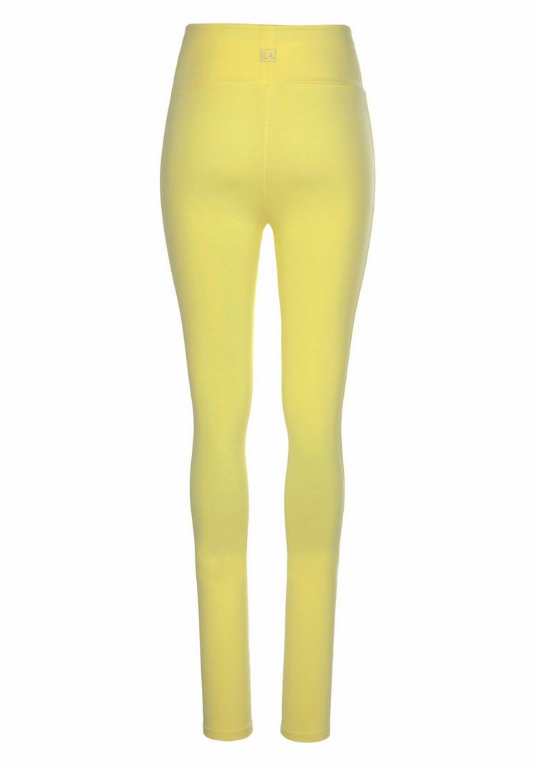 Lascana Lascana Leggings Leggings Damen - gelb - 0 | SportScheck