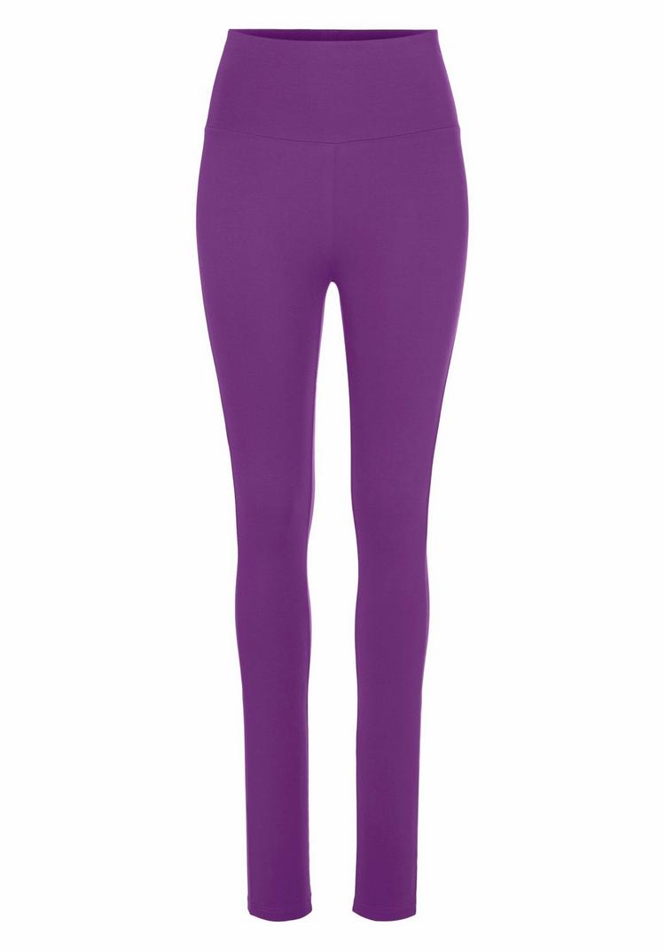 Lascana Lascana Leggings Leggings Damen - lila - 0 | SportScheck