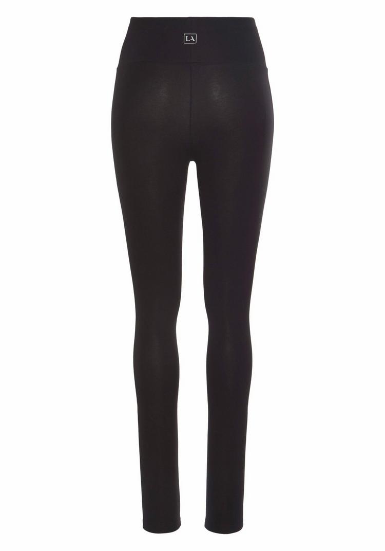 Lascana Lascana Leggings Leggings Damen - schwarz - 0 | SportScheck