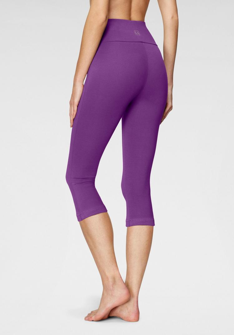 Lascana Lascana Caprileggings Tights Damen - lila - 1 | SportScheck
