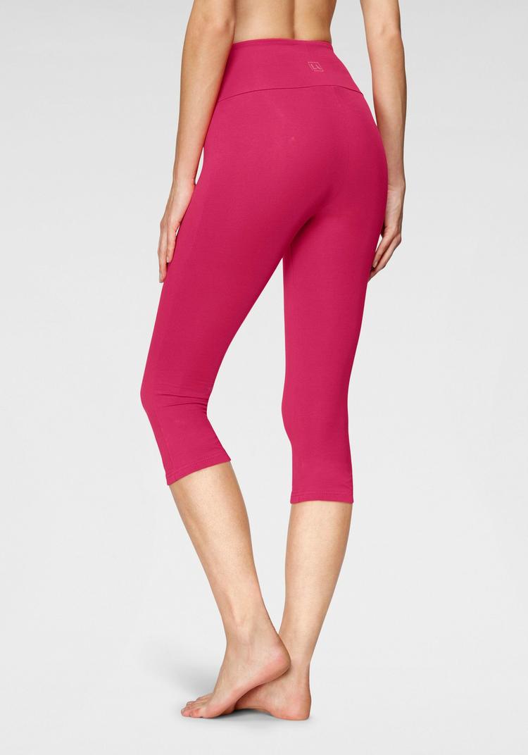 Lascana Lascana Caprileggings Tights Damen - pink - 1 | SportScheck