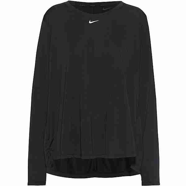 Nike ONE Standard Fit Funktionsshirt Damen black