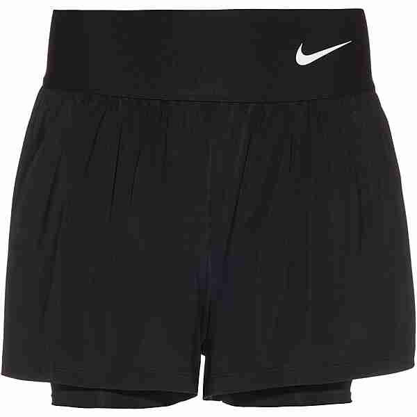 Nike Court Advantage Tennisshorts Damen black-black-black-white
