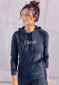 Rückansicht von Bench Hoodie Hoodie Damen marine