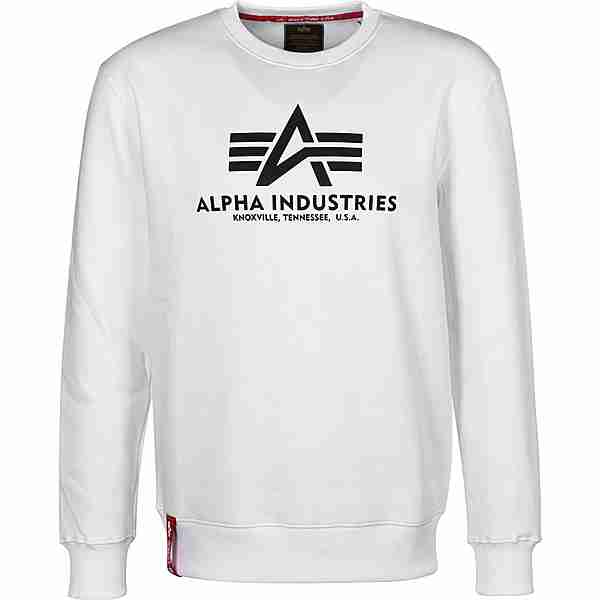 Alpha Industries Basic Sweatshirt Herren weiß