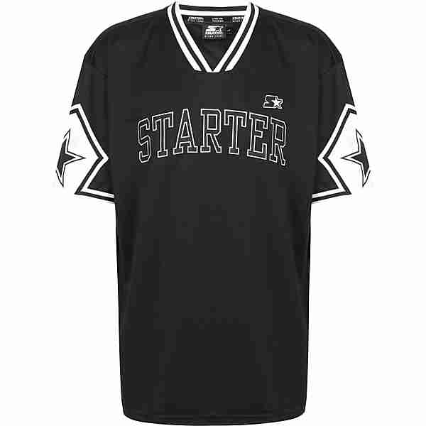 STARTER Star Sleeve T-Shirt Herren schwarz