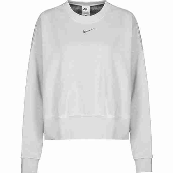 Nike Sportswear Essentials Fleece Crew Sweatshirt Damen beige