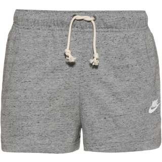 Nike GYM VINTAGE Sweatshorts Damen dk grey heather-white
