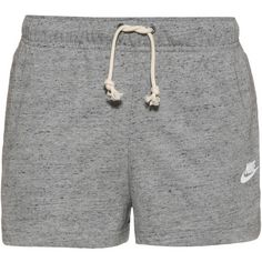 Nike GYM VINTAGE Sweatshorts Damen dk grey heather-white
