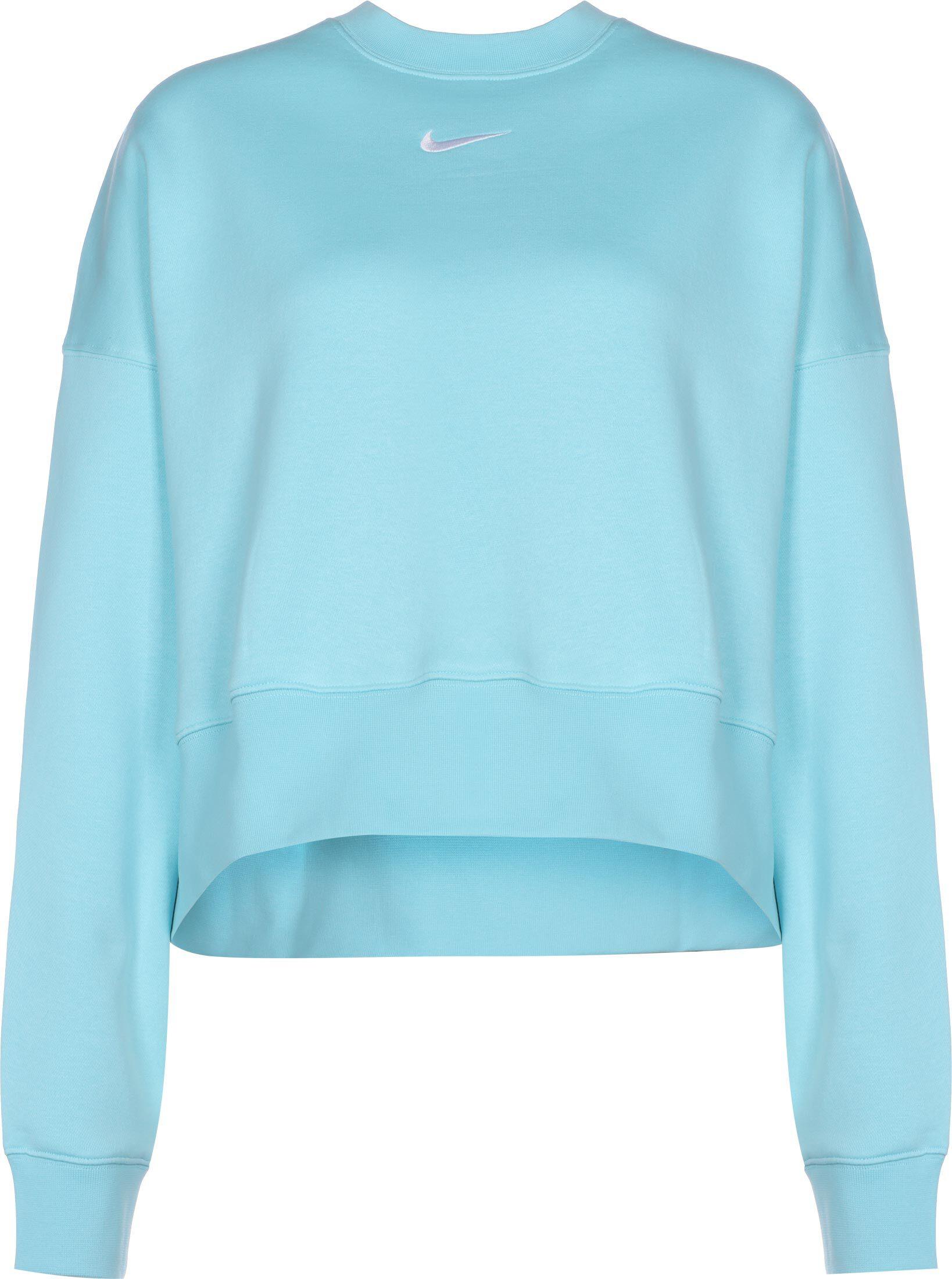 Nike Sportswear Essential Sweatshirt Damen blau im Online Shop von SportScheck