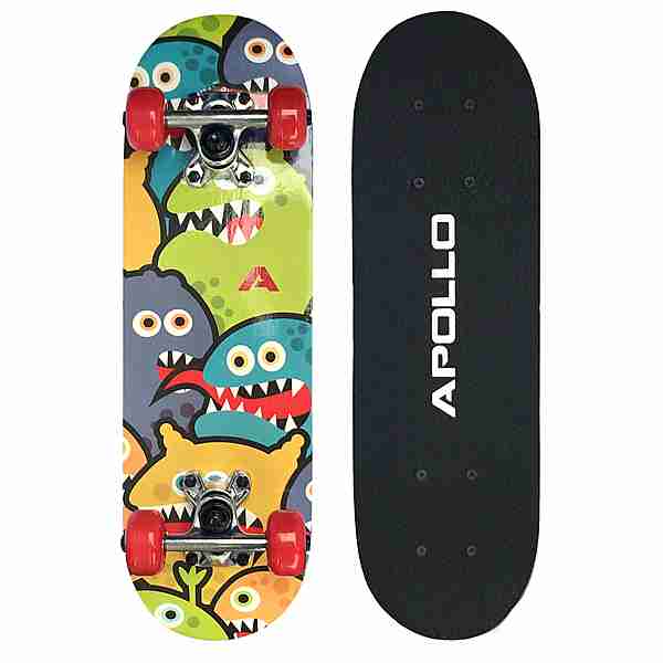 Apollo Monsterskate 20" Skateboard-Komplettset mehrfarbig