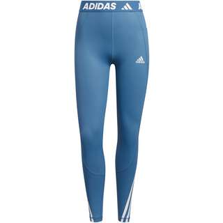 adidas Techfit Gym 3-Stripes AEROREADY Tights Damen altered blue