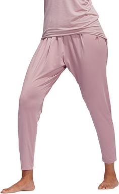 Rückansicht von adidas DESIGNED4TRAINING AEROREADY Yogapants Damen magic mauve