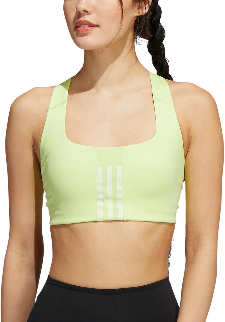 adidas adidas 3-STRIPES DESIGNED4TRAINING BH Damen - pulse lime - 3 | SportScheck