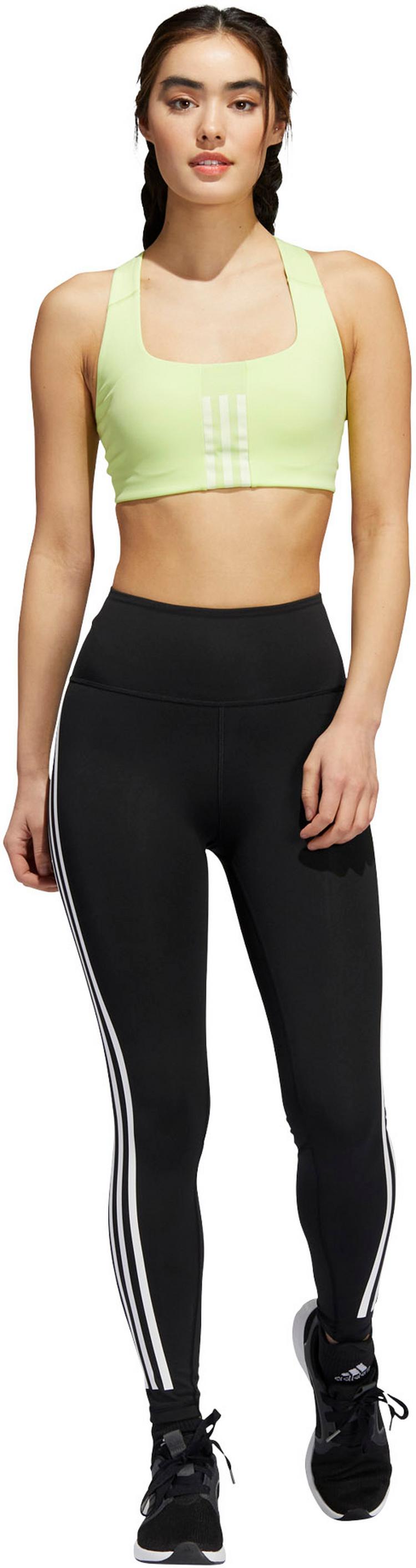 adidas adidas 3-STRIPES DESIGNED4TRAINING BH Damen - pulse lime - 6 | SportScheck