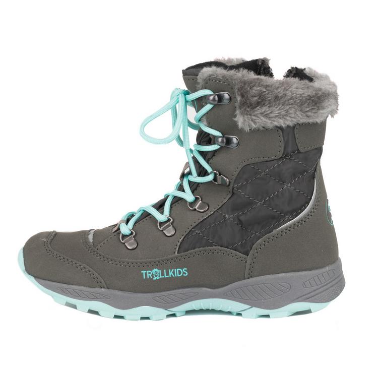 Trollkids Trollkids Hemsedal Winterschuhe Kinder - Stahlgrau / Minze - 0 | SportScheck