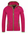 Trollkids Jondalen XT Fleecejacke M&auml;dchen - Rosa/Gr&uuml;n