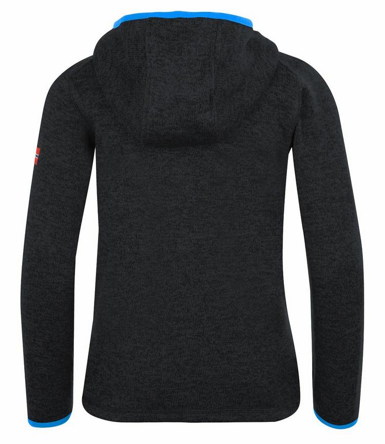 Trollkids Trollkids Jondalen XT Fleecejacke Kinder - Anthrazit/Blau - 0 | SportScheck