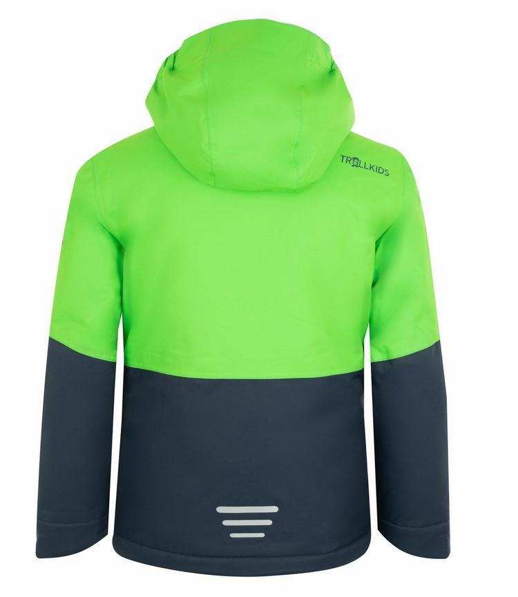 Trollkids Trollkids Hallingdal Funktionsjacke Kinder - bright green-navy - 0 | SportScheck