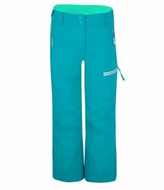 Trollkids Hallingdal Skihose Kinder Petrolblau/Dunkle Minze