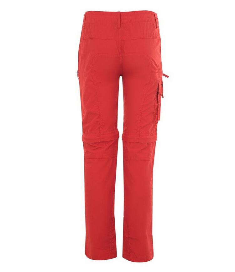 Trollkids Trollkids Oppland Trekkinghose Kinder - Rot - 0 | SportScheck