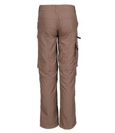 Rückansicht von Trollkids Oppland Trekkinghose Kinder Ocker