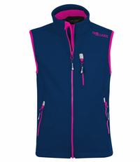 Trollkids Trollfjord Outdoorweste Kinder - Marineblau / Magenta