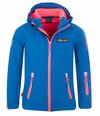 Trollkids Oslofjord Softshelljacke M&auml;dchen - Mitternachtsblau / Coral