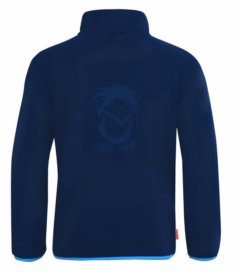 Trollkids Trollkids Oppdal XT Fleecejacke Kinder - Marineblau / Mittelblau - 0 | SportScheck