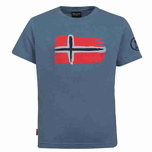 Trollkids Oslo T-Shirt Kinder Französisch Blau