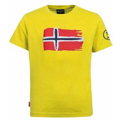 Trollkids Oslo T-Shirt Kinder Sonnengelb