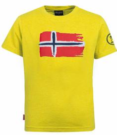 Trollkids Oslo T-Shirt Kinder Sonnengelb