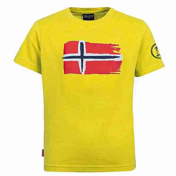 Trollkids Oslo T-Shirt Kinder Sonnengelb