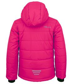 Rückansicht von Trollkids Hemsedal Winterjacke Kinder Pink / Grün